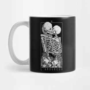 The Lovers-Skull Kisses Tarot Card Mug